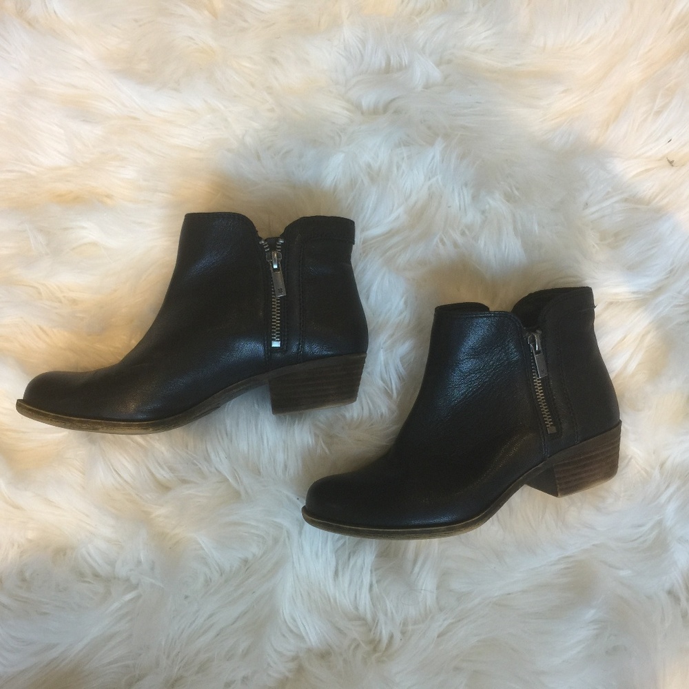 Lucky Brand Leather Booties